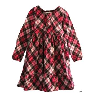 Gymboree Flannel Dress Size 7